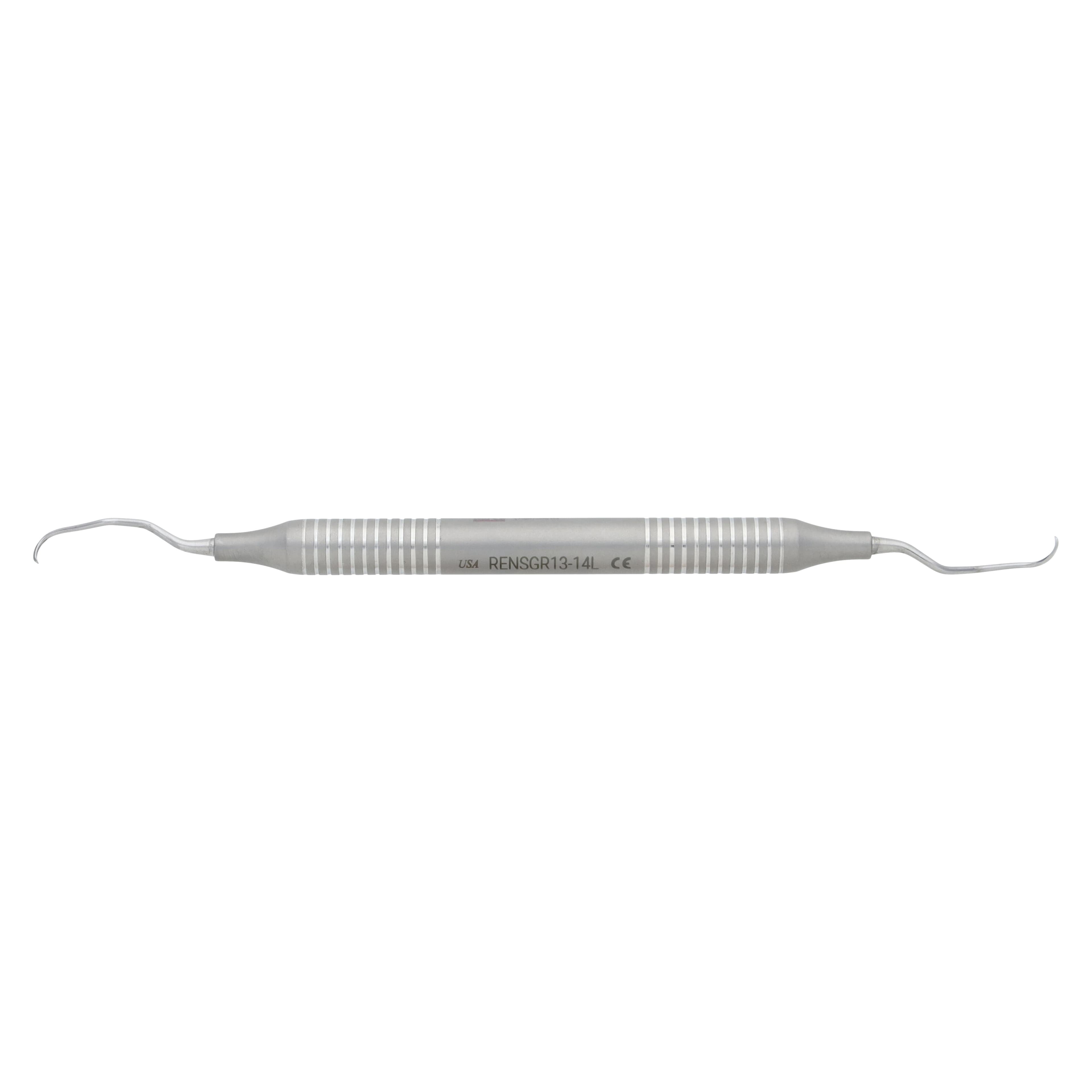 Nordent XDURA Gracey Curette #13-14 Long Reach, Double-Ended, DuraLite Round Handle, RENSGR13-14L thumbnail 5