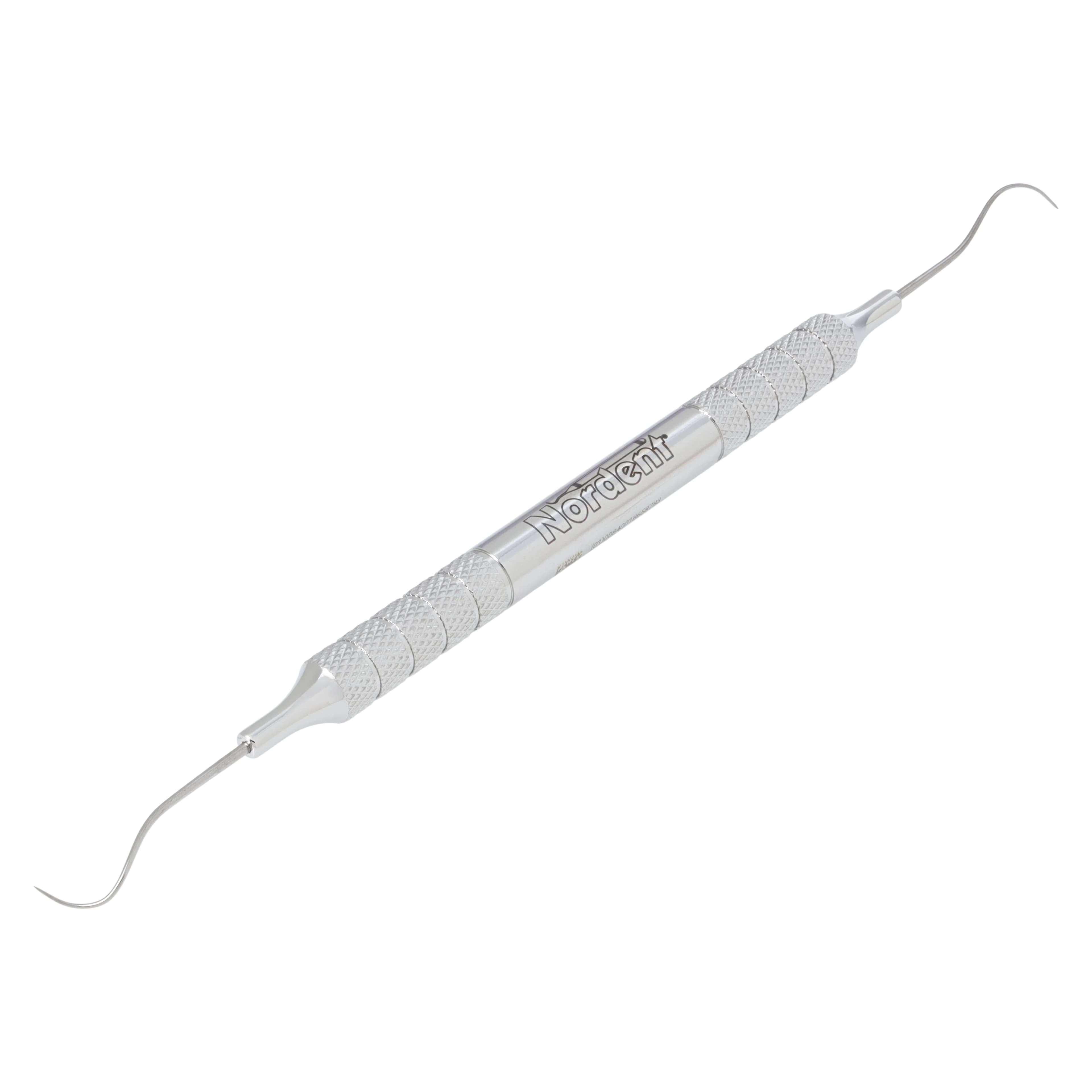 Nordent Double-Ended Explorer #3CH Cowhorn, Medium Round Handle, Stainless Steel, REX3CH thumbnail 2