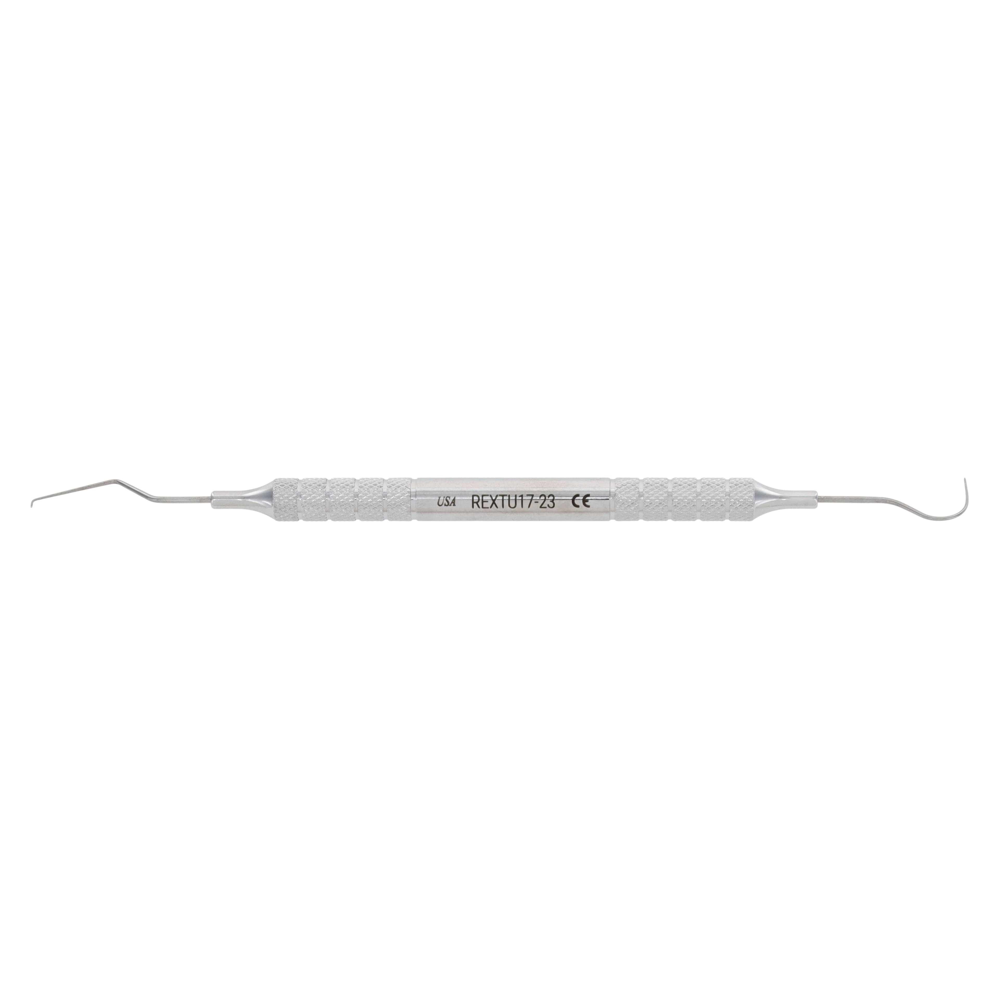 Nordent Double-Ended Explorer, Tufts #17-23, Medium Round Handle, Stainless Steel, REXTU17-23 thumbnail 5