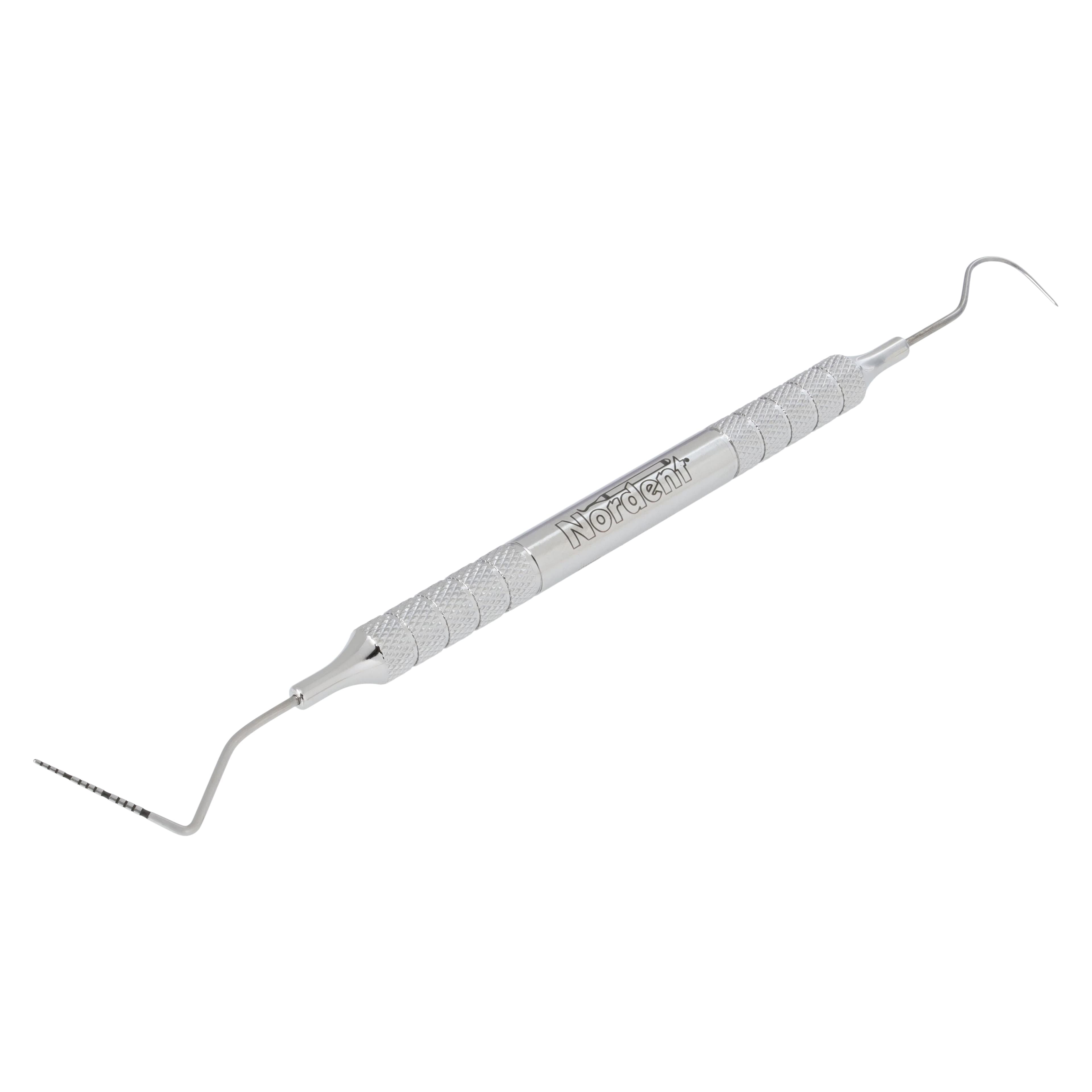 Nordent Color Coded Expro, Double-Ended Explorer #23 / UNC #N15 Probe (1-15 mm), Medium Round Handle, RPCN15-23 thumbnail 2