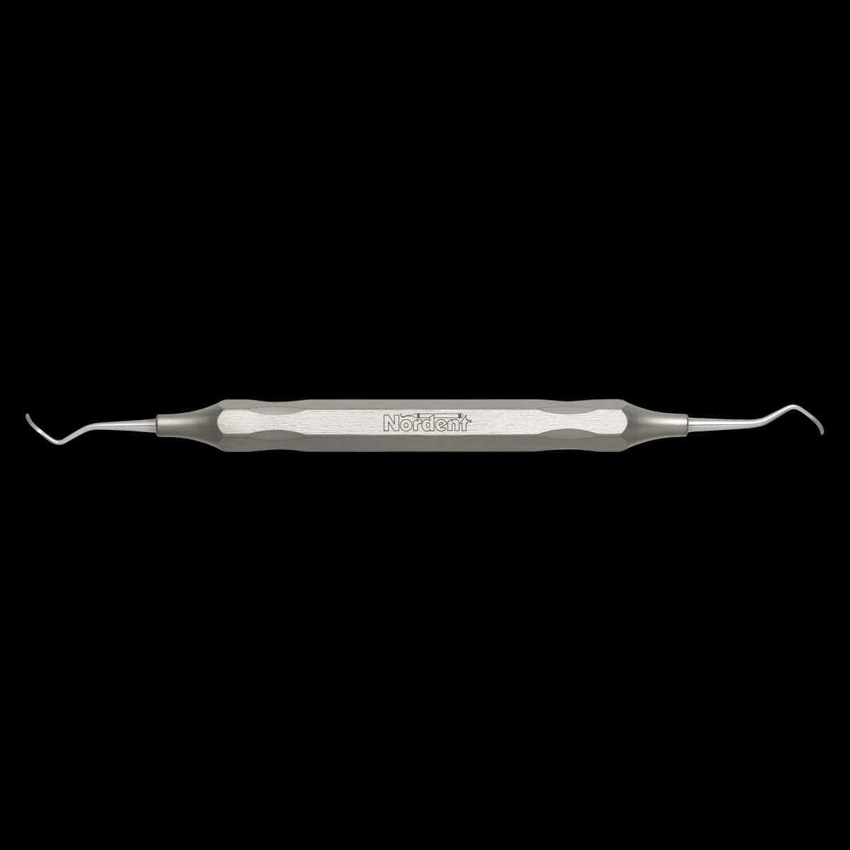 Universal Curette – #13/14 Columbia, Double End, DuraLite® Hex Handle, Stainless Steel, 1/Pkg - Universal Curette – # 13//14 Columbia, Double End - DuraLite® Hex Handle - Image 1