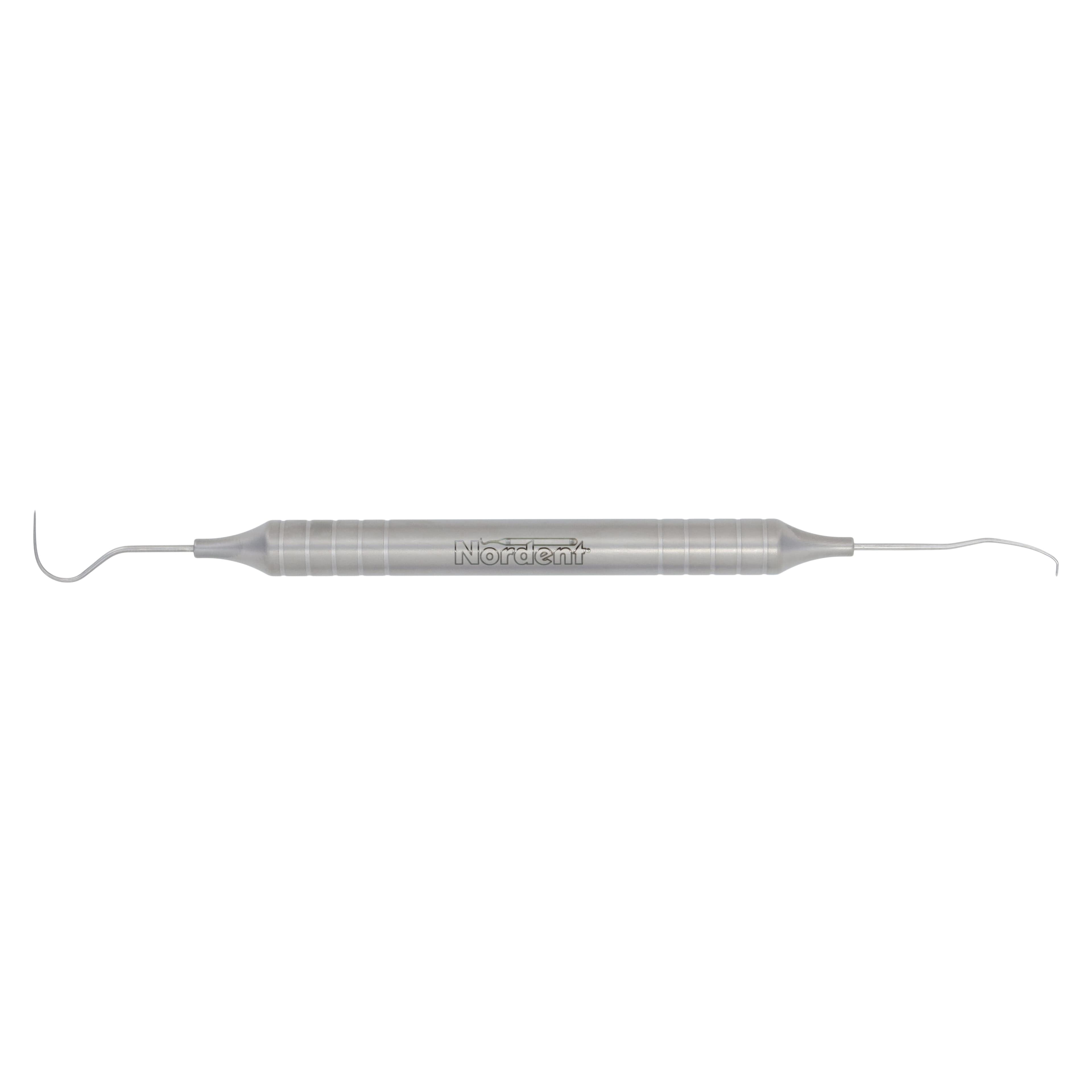 Nordent #5 Double-Ended Explorer, DuraLite Round Handle, Stainless Steel, REEX5 thumbnail 2
