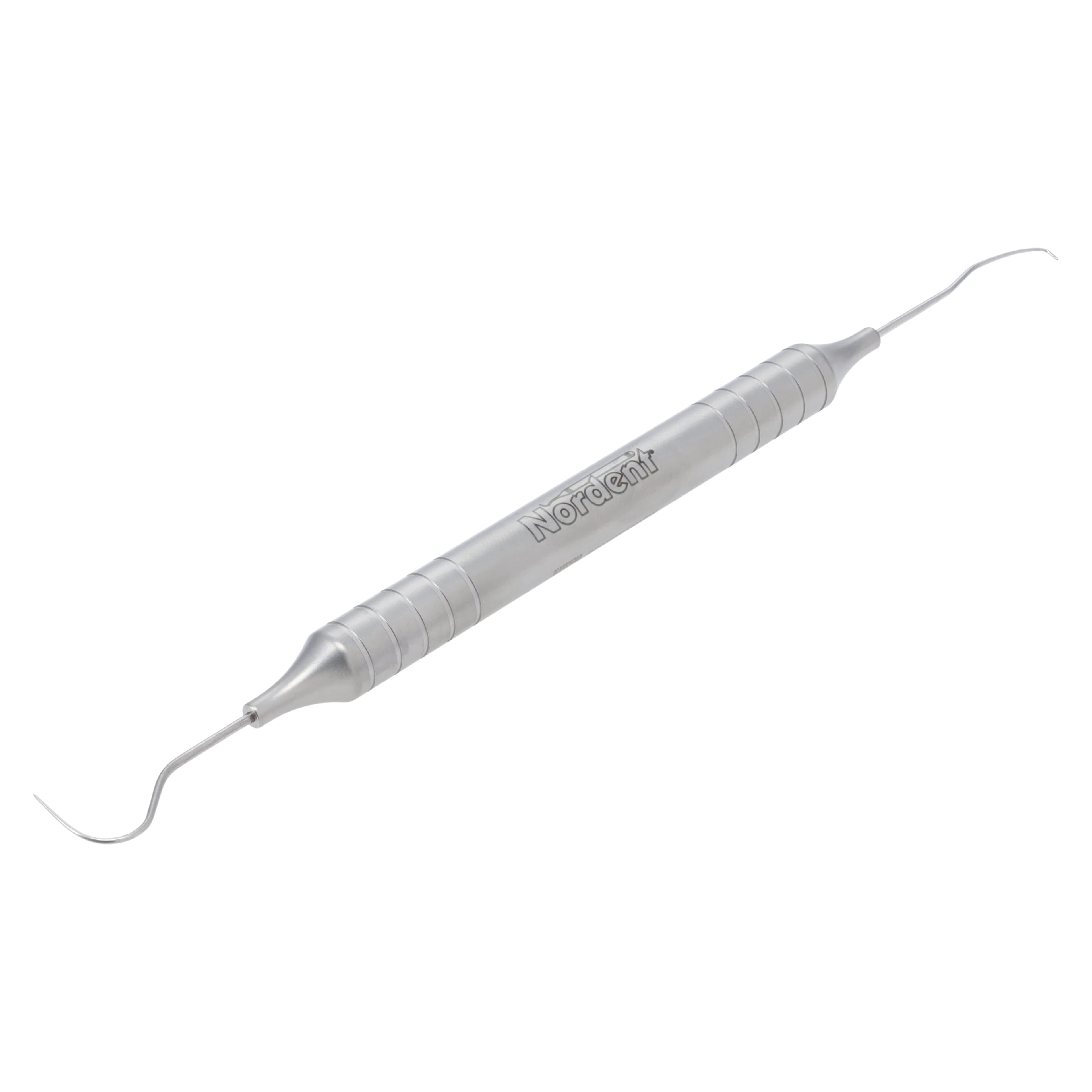 Nordent #5 Double-Ended Explorer, DuraLite Round Handle, Stainless Steel, REEX5 thumbnail 3