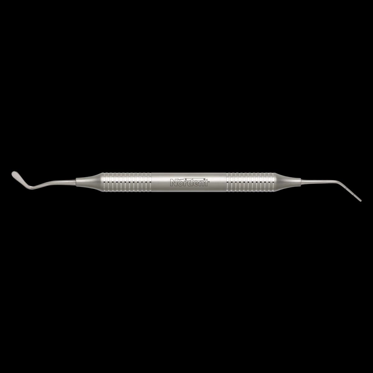 Endodontic Plugger/Paddle, Double-Ended, Glick #1, DuraLite Round Handle, Stainless Steel, 1/Pkg - Endodontic Plugger/Paddle - Glick #1 - DuraLite&reg; Round - Image 1