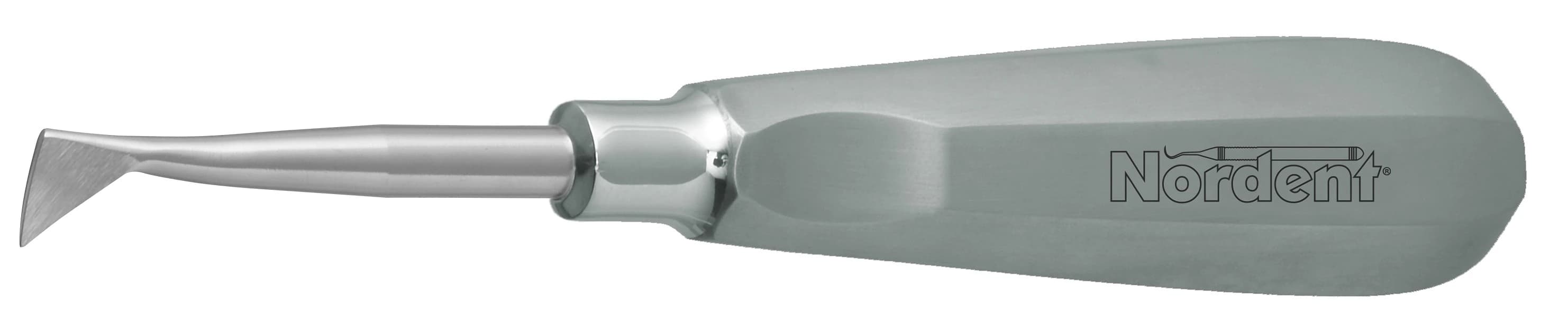 Nordent Cryer #45 Surgical Elevator, Medium Flag, Right, Single End, Stainless Steel Handle, E45 - Surgical Elevators – Cryer # 45, Right, Medium Flag, Stainless Steel Handle, Standard Blade, Single End - Standard Blade - Image 1