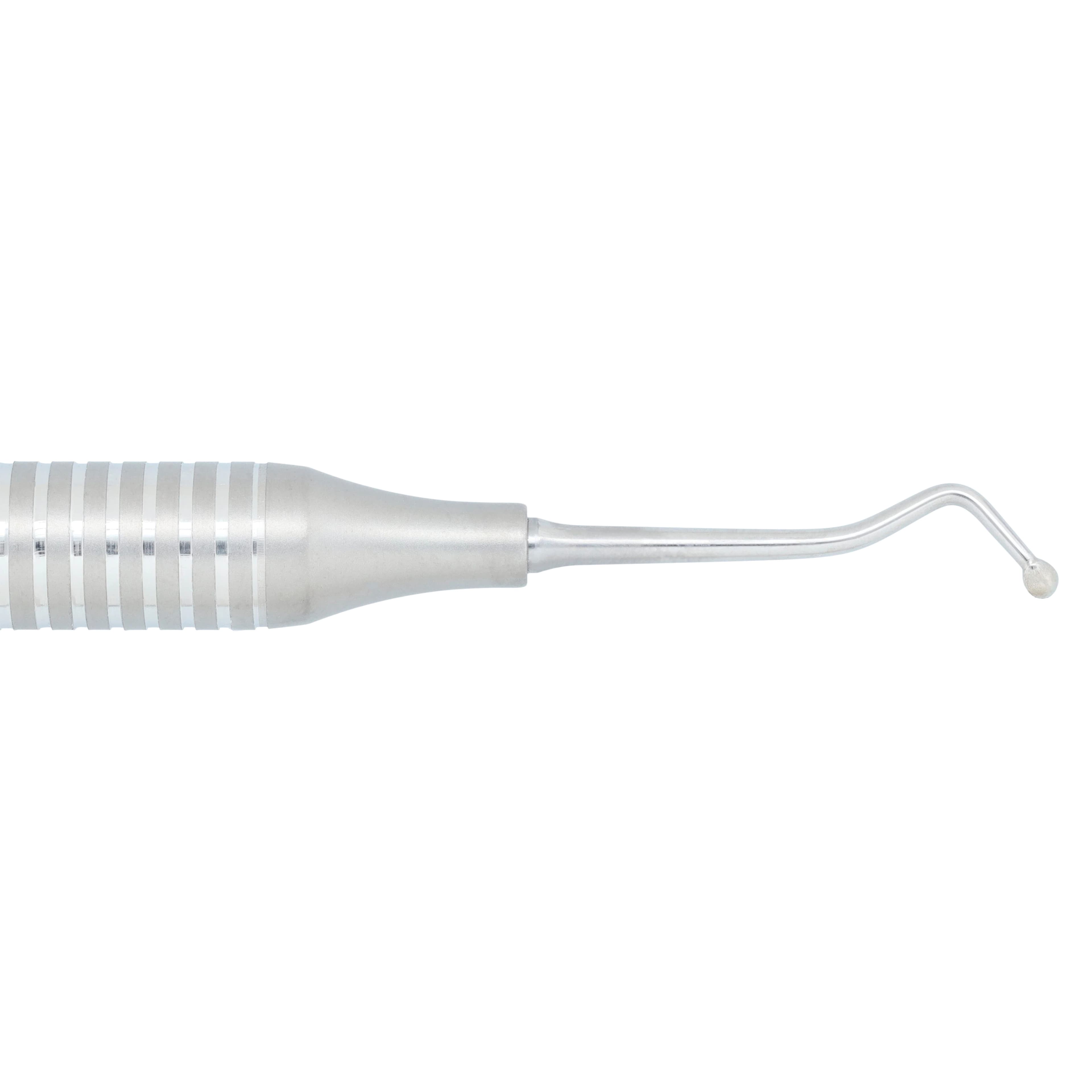 Nordent Excavator DE Spoon #3, Head Size #19, 2.0mm, DuraLite Round Handle, Double-Ended thumbnail 4