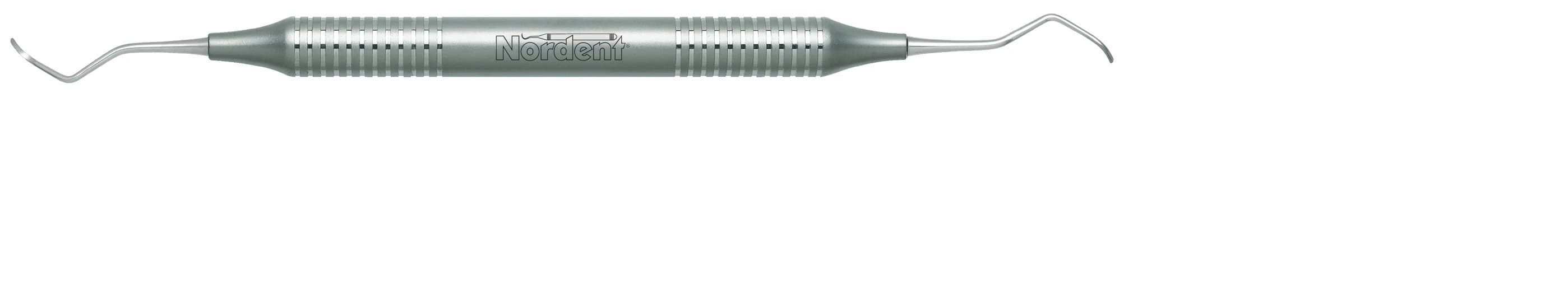 Nordent Barnhart #5/6 Universal Curette, Double End, DuraLite Round Handle, Stainless Steel, RESCBH5-6 - Universal Curette – # 5/6 Barnhart, Double End - DuraLite Round Handle - Image 1