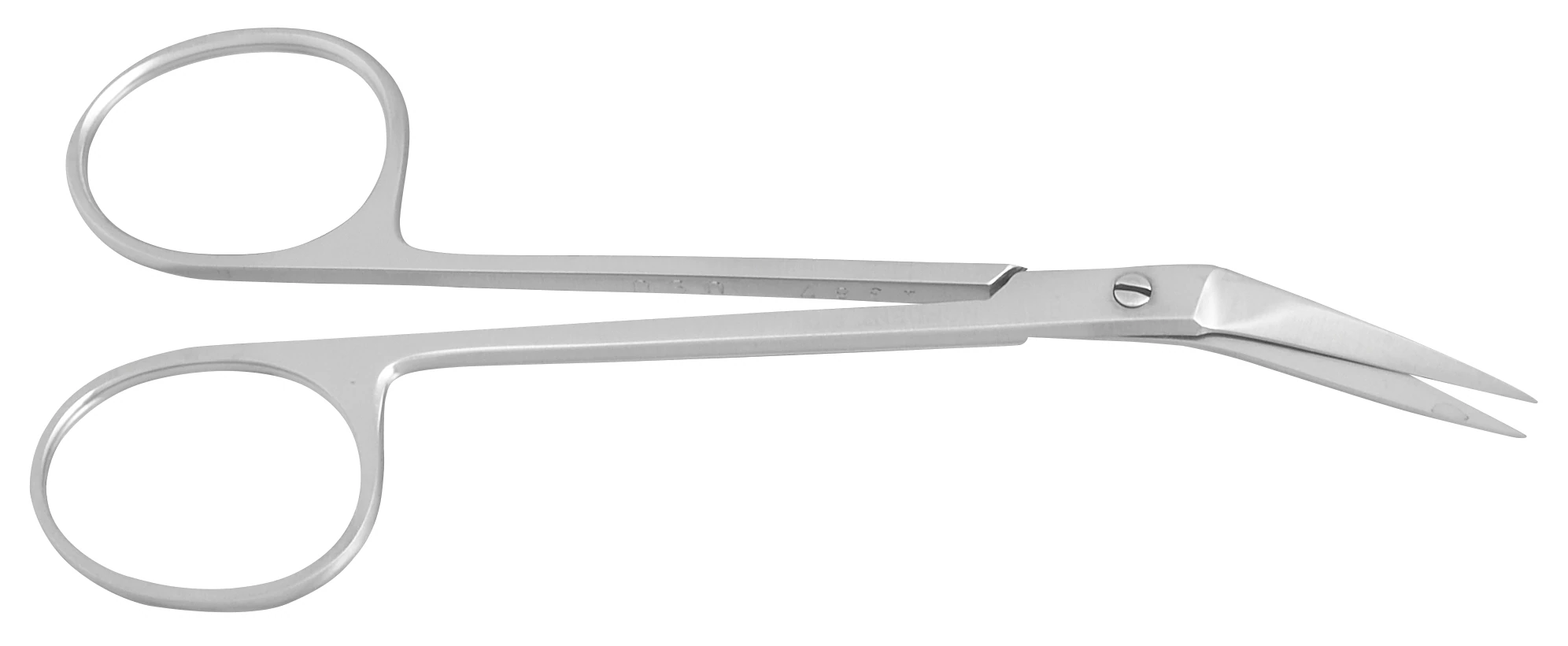 Nordent Iris Angular Scissors, 4 1/2" (115 mm), Stainless Steel, Made in Germany - Scissors - Iris Angular (4 1/2"/115mm) - Image 1