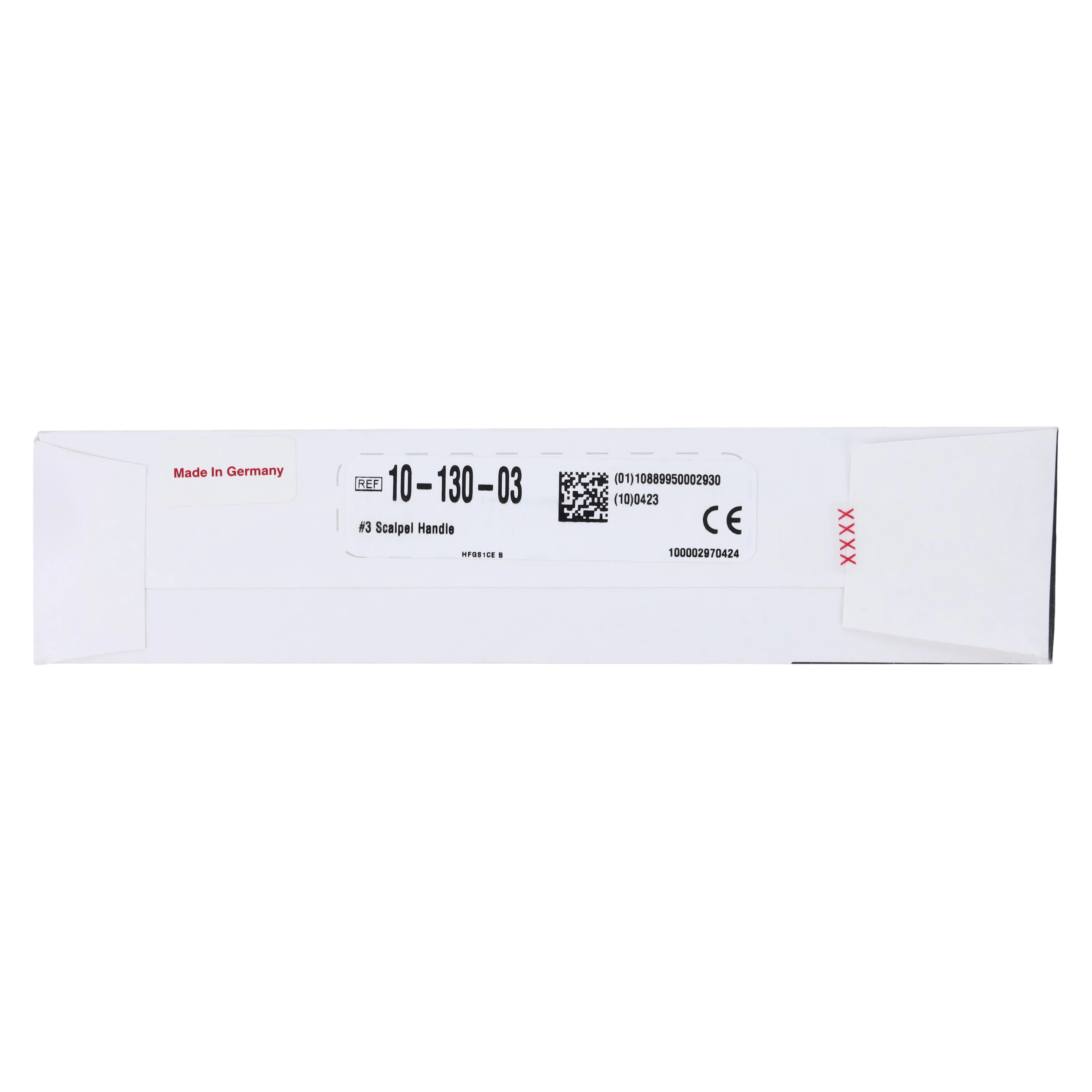 Hu-Friedy #3 Bard-Parker Style Scalpel Handle with Metric Ruler, Stainless Steel, 1 Each, 10-130-03 thumbnail 2