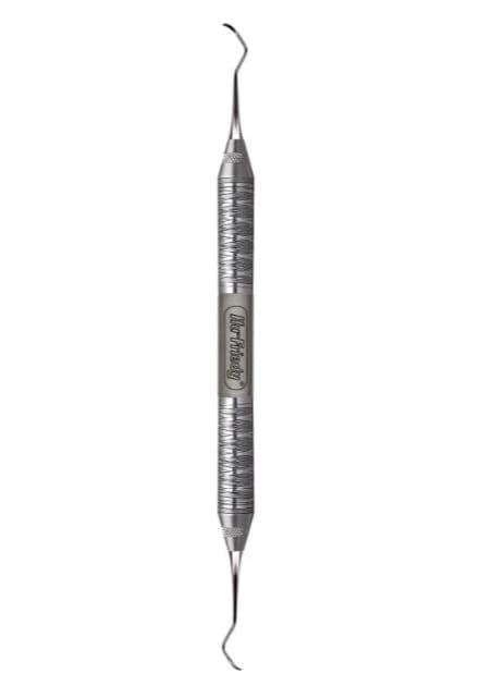Hu-Friedy Columbia 13/14 Rigid Universal Curette, #6 Satin Steel Handle, SC13/14R6 - Universal Curettes - Columbia - 13/14 Rigid - #6 Satin Steel&reg; - Image 1