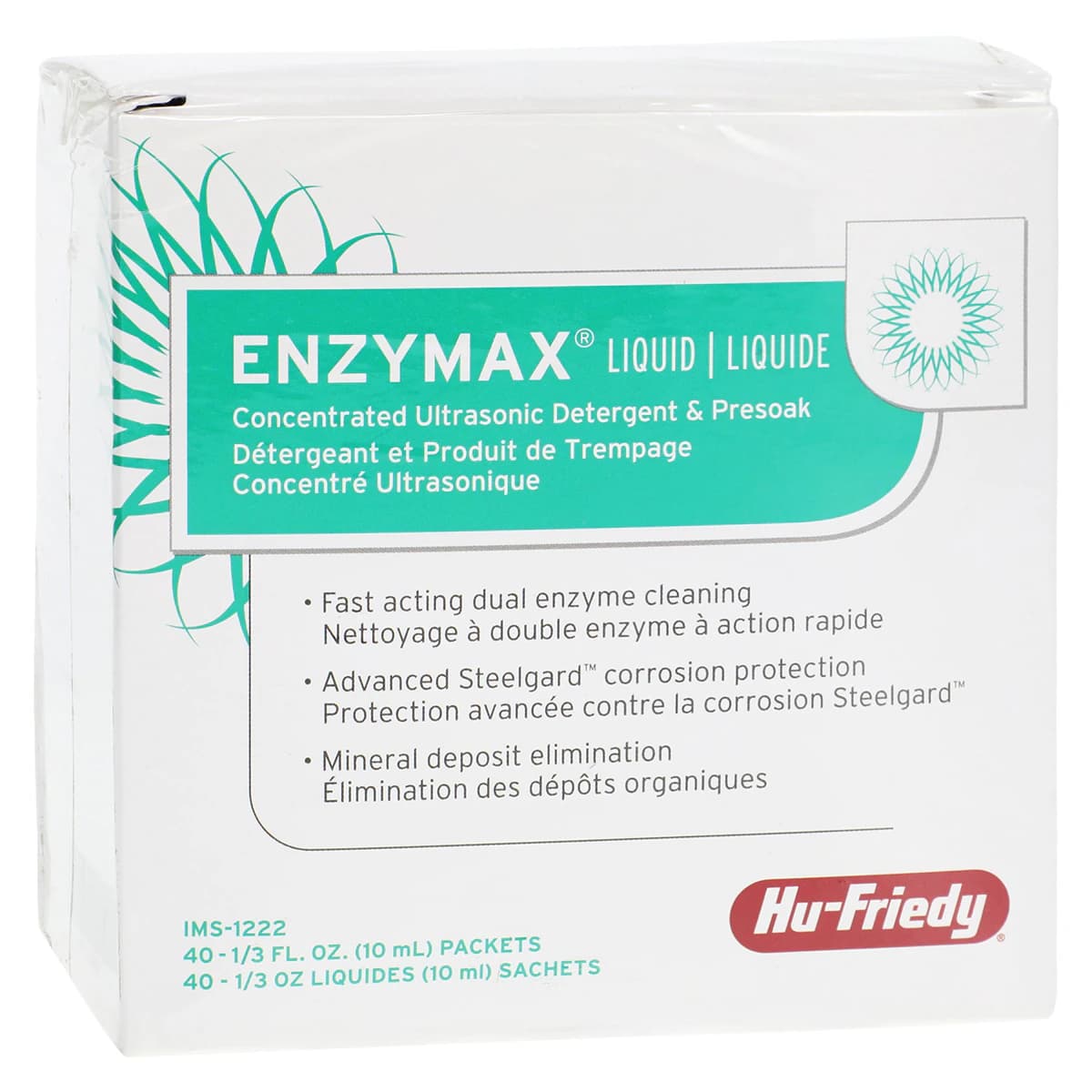 Enzymax® Dual-Enzyme Liquid Concentrate Detergent Packets, 1/3 oz, 40/Pk, IMS-1222C - Enzymax® Detergent – Liquid Packets, 40/Pkg - Enzymax® Detergent – Liquid Packets, 40/Pkg - Image 1