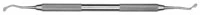 Hu-Friedy Clappison Double-Ended Carver #4 with #41 Round Handle, CVCL4 - Carvers - Clappison Double-Ended - 4 - #41 Round - Image 1