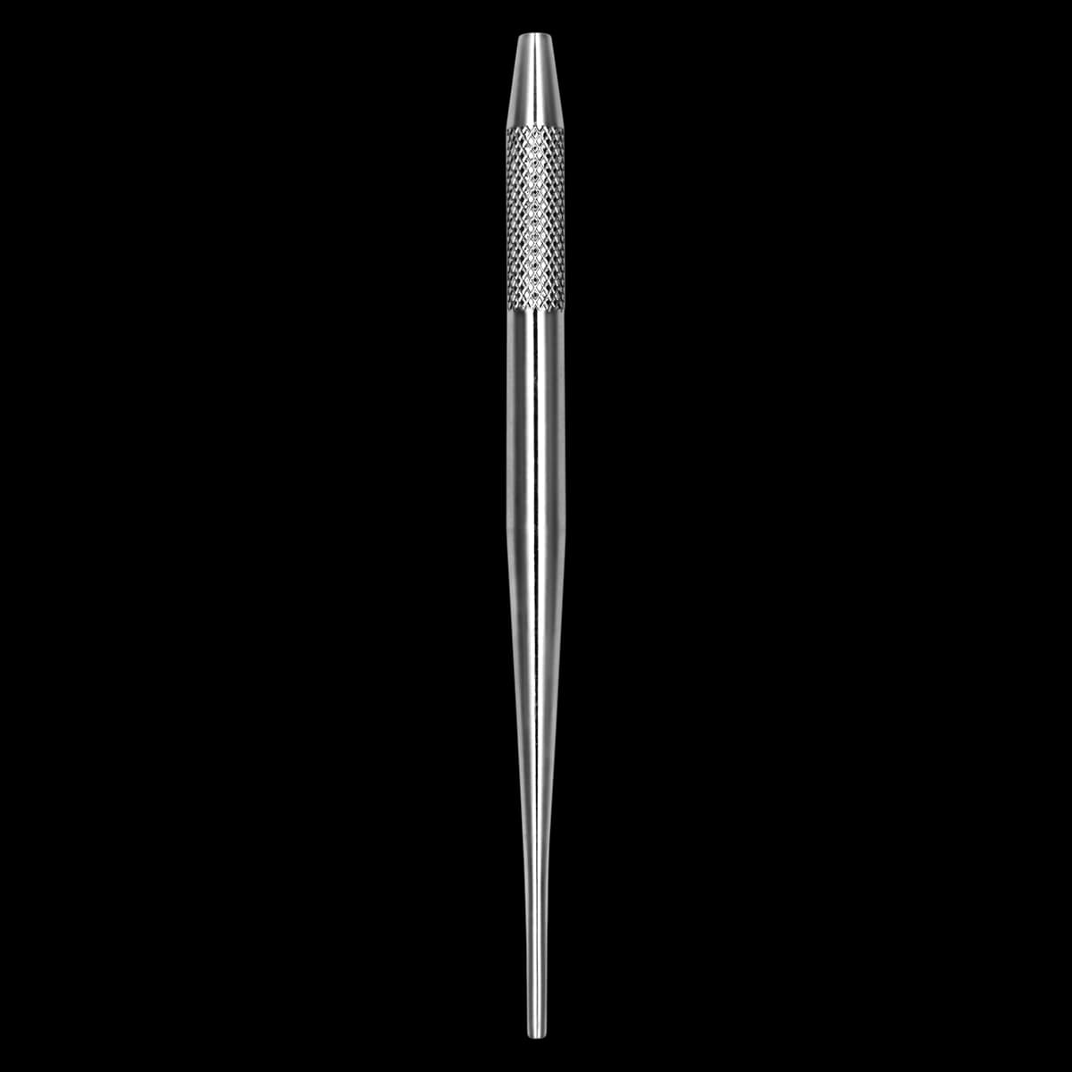 Hu-Friedy Mirror Handle, Metric, Simple Stem, Round, Satin Steel, Single End, #24, 1/Pkg - Mirror Handle – Metric, Simple Stem, Round, Satin Steel™, Single End - Mirror Handle – Metric, Simple Stem, Round, Satin Steel™, Single End - Image 1