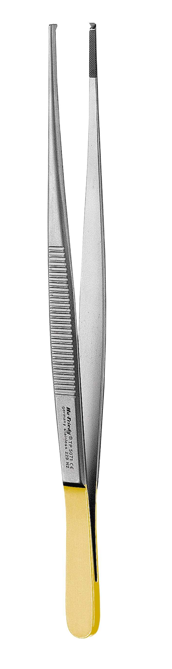 Hu-Friedy Perma-Sharp General 1x2 Tissue Pliers, 6", TP5071 - Tissue Pliers – 1" x 2" General Perma, SharpOB - Tissue Pliers – 1" x 2" General Perma, SharpOB - Image 1