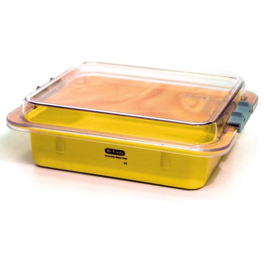Hu-Friedy IMS Signature Series Complete Tub Set, Yellow, 12 3/4" x 11 3/16" x 4", IMS-1405 - IMS Signature Series Complete Tub Set - Image 1