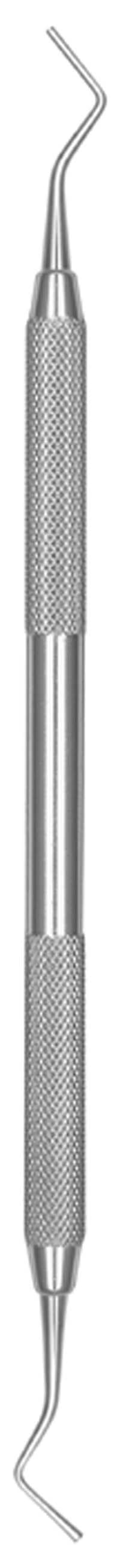 Hu-Friedy PLG2T #2T Tanner Double-Ended Amalgam Plugger, #41 Round Handle, 1.0-1.3 mm Tips - Plugger DE Amalgam 2T Tanner - Image 1