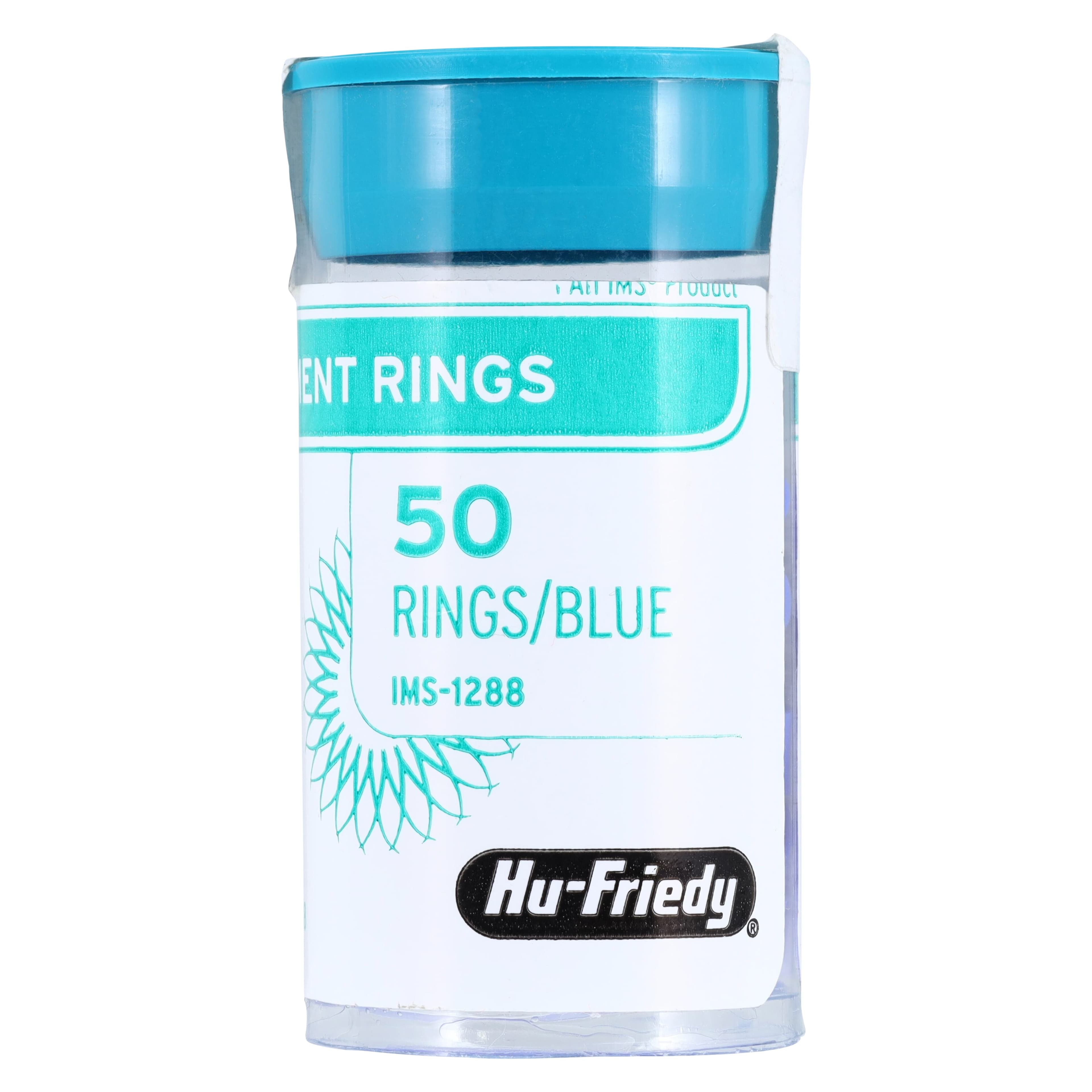 Hu-Friedy IMS Color Code Instrument Rings, Regular, Blue, Silicone Rubber, 50/Pk, IMS-1288 thumbnail 2