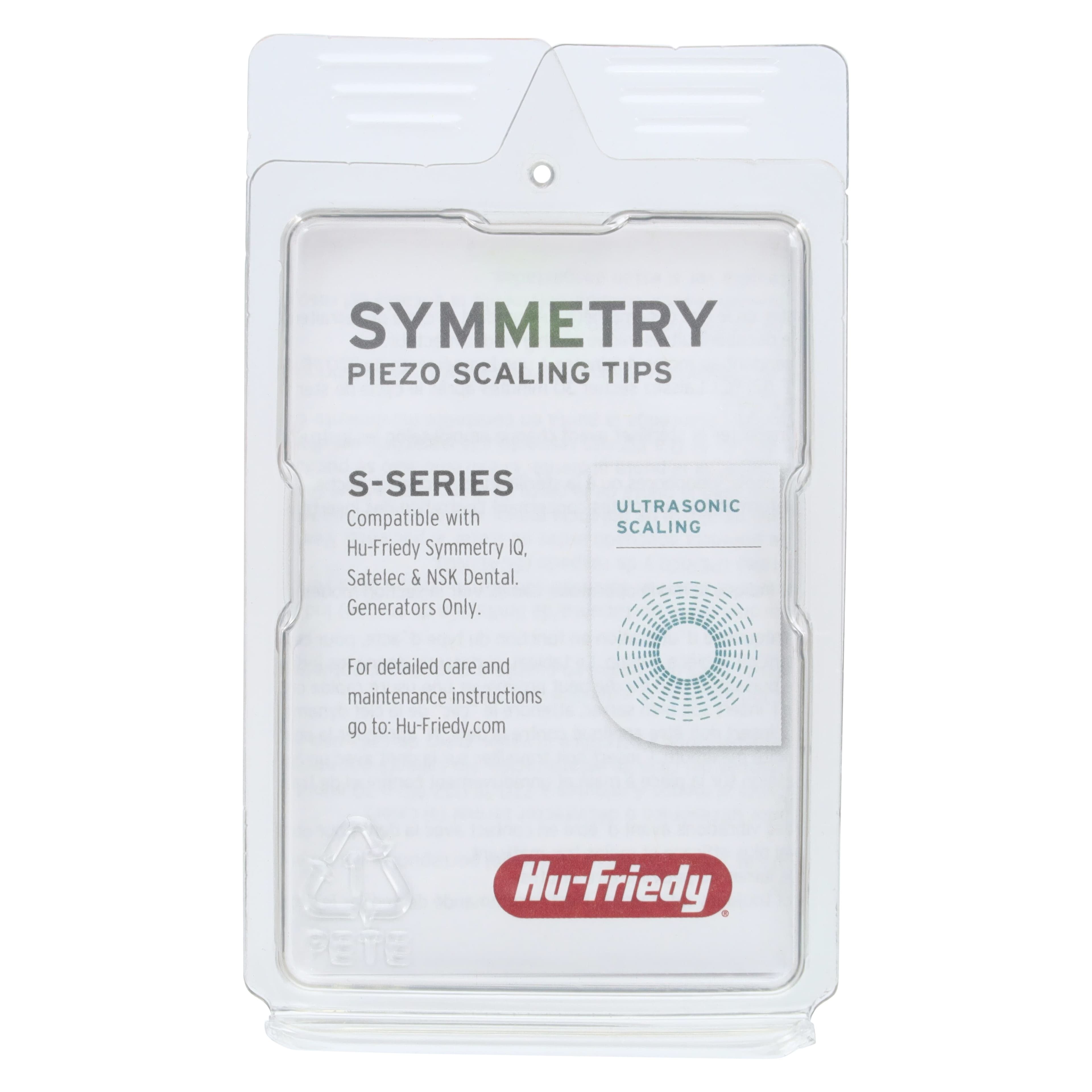 Hu-Friedy Symmetry S-Series Piezo Scaling Tip, S10 Universal, Stainless Steel, USS10, 1/Pk thumbnail 2