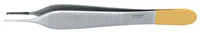 Hu-Friedy Adson Tissue Pliers, 1x2, Perma Sharp, Tungsten Carbide, 4.75 in, 259861 - Adson Tissue Plier - Image 1