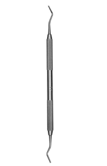 Hu-Friedy Cavity Prep Chisel, 8/9 Binangle, Double End, #41 Round Handle, Stainless Steel, CP8/9 - Cavity Prep Chisel – 8/9 Binangle, 41 Round Handle, Double End - Cavity Prep Chisel – 8/9 Binangle, 41 Round Handle, Double End - Image 1