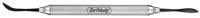 Hu-Friedy #4 Goldfogel Composite Contouring Instrument, Double-End, XTS Smooth Satin Steel Handle, 4.7mm/4.3mm, 1/Pk - Composite Filling Instruments - Goldfogel Contouring - 4 - XTS&reg; Smooth Satin Steel&reg; - Image 1