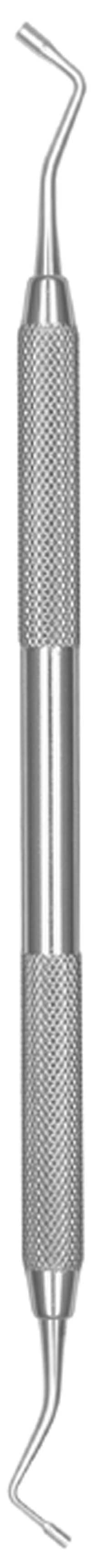 Hu-Friedy #1/2 Andrews Double-End Amalgam Plugger, Serrated, Round Handle #41, PLGA1/2 - Andrews Plugger DE Amalgam 1/2 - Image 1
