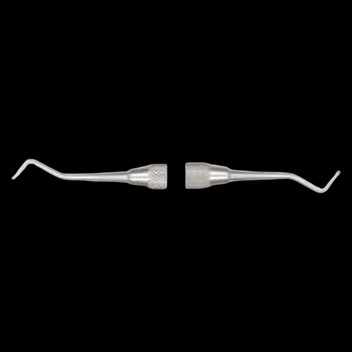 Hu-Friedy #38/39 Double-Ended Excavator, Spoon, #7 Satin Steel Colours Handle, 1.15 mm Tip, EXC38/397 - Excavators - Double-Ended - 38/39 (11.5-7-14) - #7 Satin Steel&reg; Colours&reg; - Image 1
