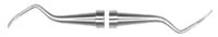 Hu-Friedy Universal Curette #13/14 Indiana University, Double End, #2 Octagon Handle, SIU13/14 - Universal Curettes - Indiana University - 13/14 - #2 Octagon - Image 1