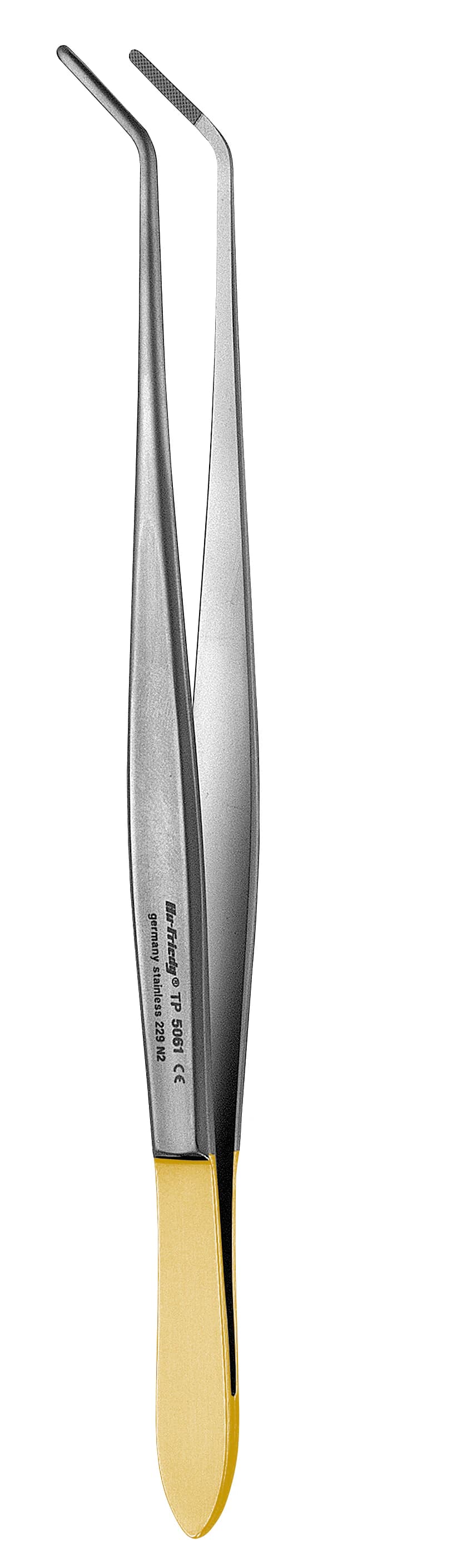 Hu-Friedy Cushing Perma Sharp Tissue Pliers, Angled 45°, 7 in (18 cm), 565717 - Angled Cushing Perma Sharp Tissue Pliers - Image 1