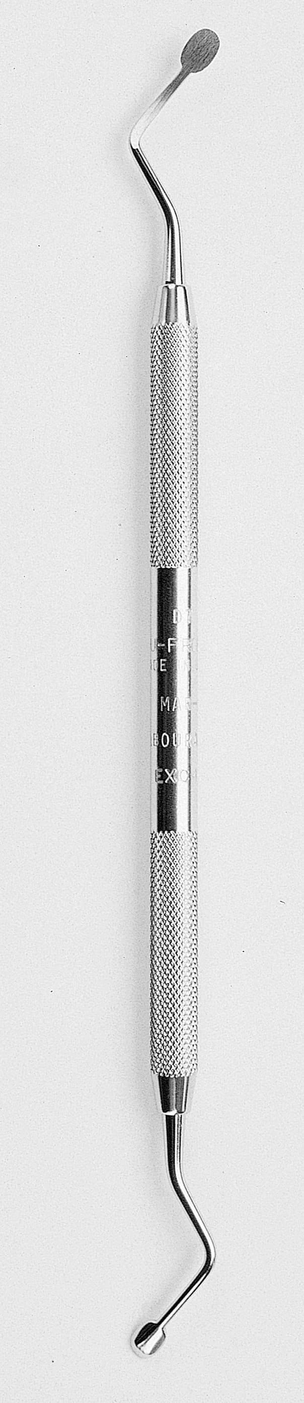 Hu-Friedy Abou-Rass Endo Excavator, Double End, Size 4, 4mm, Stainless Steel, #41 Round Handle, MAR-C4 - Excavator Abou-Rass Endo DE - Image 1
