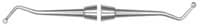 Hu-Friedy #19 Double-Ended Spoon Excavator, #41 Round Handle, 2.0 mm Tip, EXC19 - Excavators - Double-Ended - 19 - #41 Round - Image 1