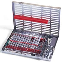 Hu-Friedy IMS Signature Series Large Instrument Cassette, 16-Instrument with Accessory Area, Orange, 8" x 11" x 1.25", IM4163 - IMS® Signature Series® Large Cassettes – 16 Instrument Capacity, 8" x 1.25" x 11" - Orange - Image 1