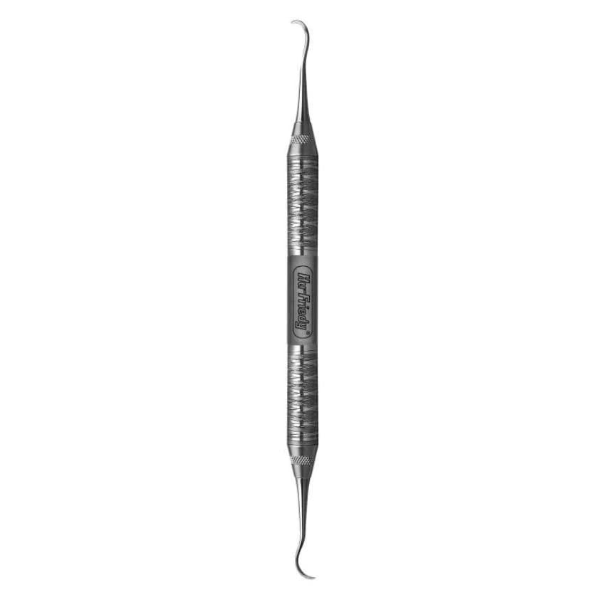 Hu-Friedy Goldman Sickle Scaler, Double-End, #6/7, #6 Satin Steel Handle, 1/Pk, SHG6/76 - Goldman Sickle Scaler, Double-End, # 6 Satin Steel Handle, # 6/7, 1/Pk, SHG6/76 - Image 1