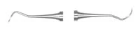 Hu-Friedy 204S Sickle Scaler, Double End, #2 Octagonal Handle, S204S - Scalers - 204S Sickle - #2 Octagon - Image 1