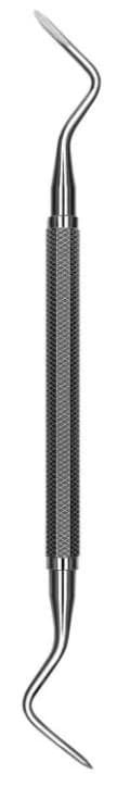 Hu-Friedy 2/3 Howard Double-Ended Root Tip Pick, #522 Hexagon Handle, EHO2/3 - Root Tip Pick 2/3 Howard DE Elevator #502 Handle - Image 1