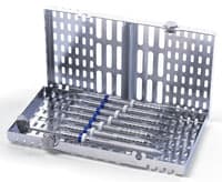 Hu-Friedy Signature Series Space Saver Seven Instrument Cassette, Blue, IMSS78 - Signature Series Space Saver Seven Instrument Cassette, Blue, IMSS78 - Image 1