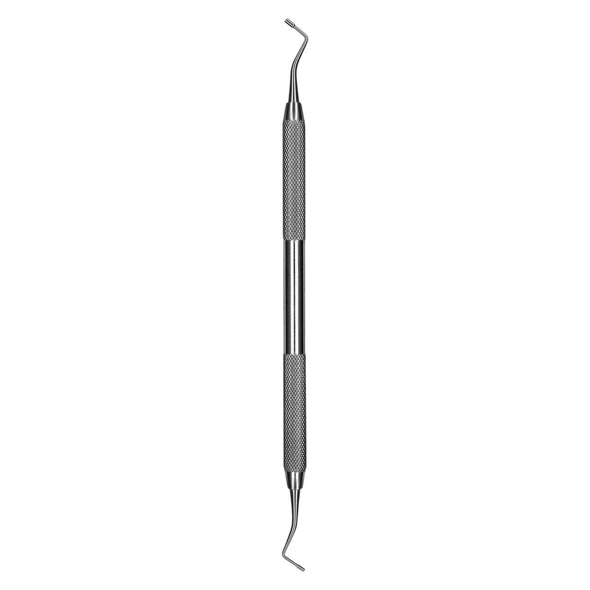 Hu-Friedy 0/1 Marquette Amalgam Plugger, Double-End, Serrated, #41 Round Handle, PLG0/1 - Plugger DE Amalgam Marguette 0/1 Serrated - Image 1