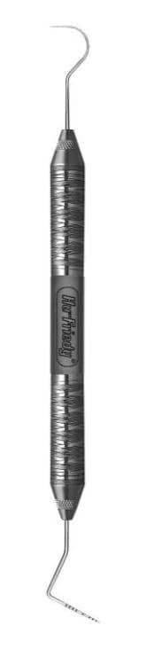 Hu-Friedy Qulix Color-Coded Expro, 23/Williams, #6 Satin Steel Handle, Double-Ended, XP23/QW6 - Qulix&trade; Color-Coded Expros - 23/Williams - #6 Satin Steel&reg; - Image 1