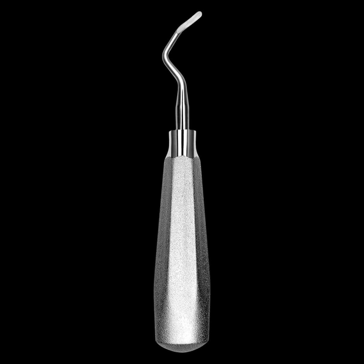 Hu-Friedy #71 Miller Apexo Surgical Elevator, Single End, #510 Large Tapered Hexagonal Handle, Stainless Steel, 217301 - Surgical Elevators – 71, Miller Apexo, Large Tapered Hexagonal Handle, Single End - Surgical Elevators – 71, Miller Apexo, Large Tapered Hexagonal Handle, Single End - Image 1