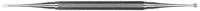Hu-Friedy #8 Miller Double End Surgical Curette, 3.4mm, #522 Hexagon Handle, CM8 - 8 Miller DE Surgical Curette #522 Hexagon - Image 1