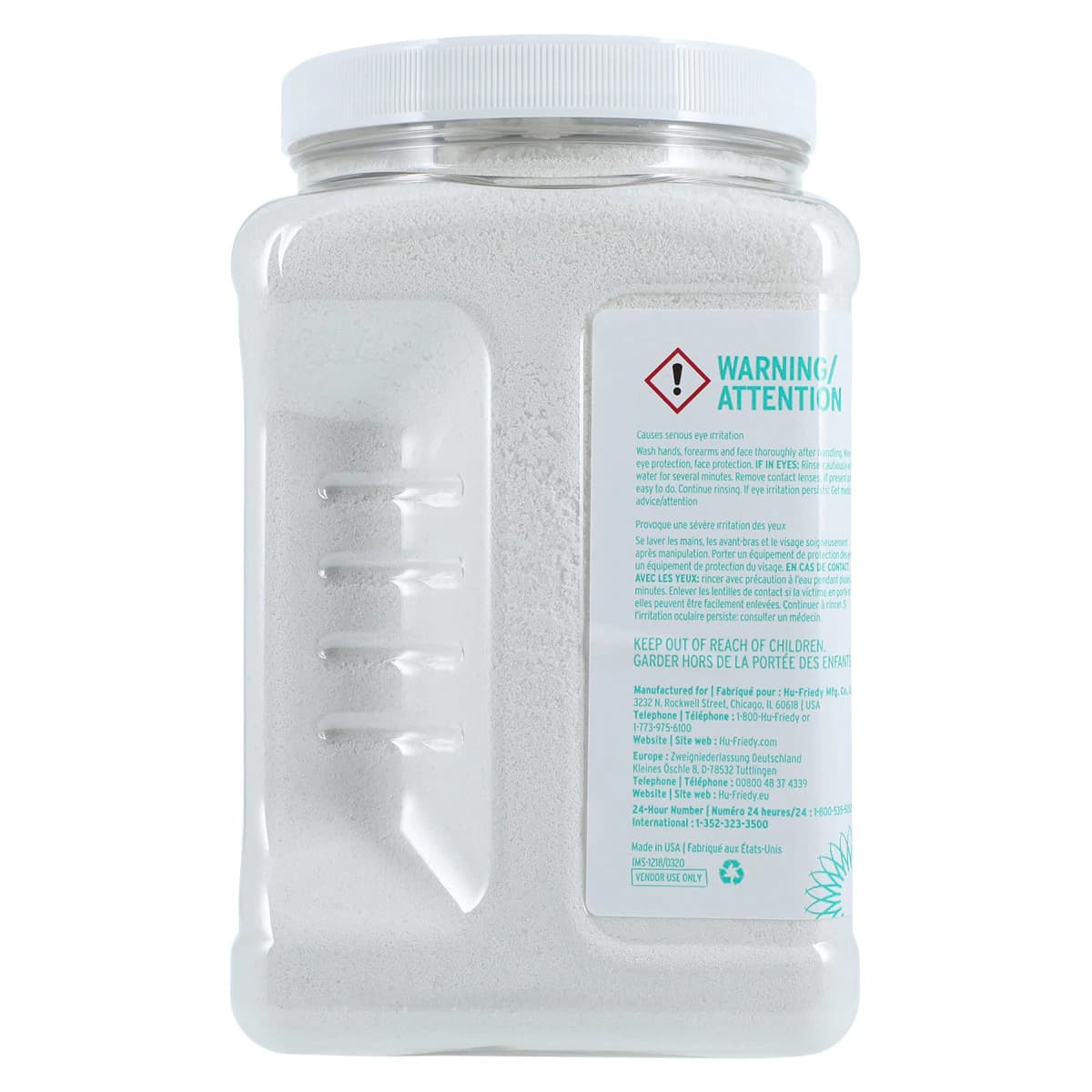 Hu-Friedy IMS Daily Clean General Purpose Detergent, 5 lb (2.27 kg) Container, Makes 160 Gallons, IMS-1218 thumbnail 2
