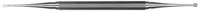 Hu-Friedy #9 Miller Double-End Surgical Curette, #522 Hexagon Handle, CM9 - Surgical Curettes – # 9 Miller, Double End - Surgical Curettes – # 9 Miller, Double End - Image 1