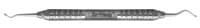 Hu-Friedy Slim Line Distal Cinch Back Hand Instrument, Double End, 678-506 - Distal Cinch Back Hand Instrument - Image 1