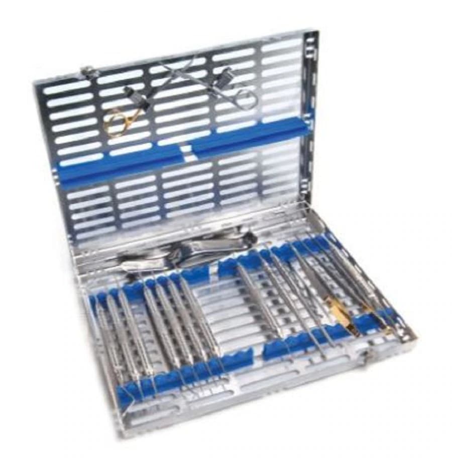 Hu-Friedy Khayat Endodontic Surgical Kit, 14 Instruments, IMKHAYAT2 - Khayat Endodontic Surgical Kit - Image 1