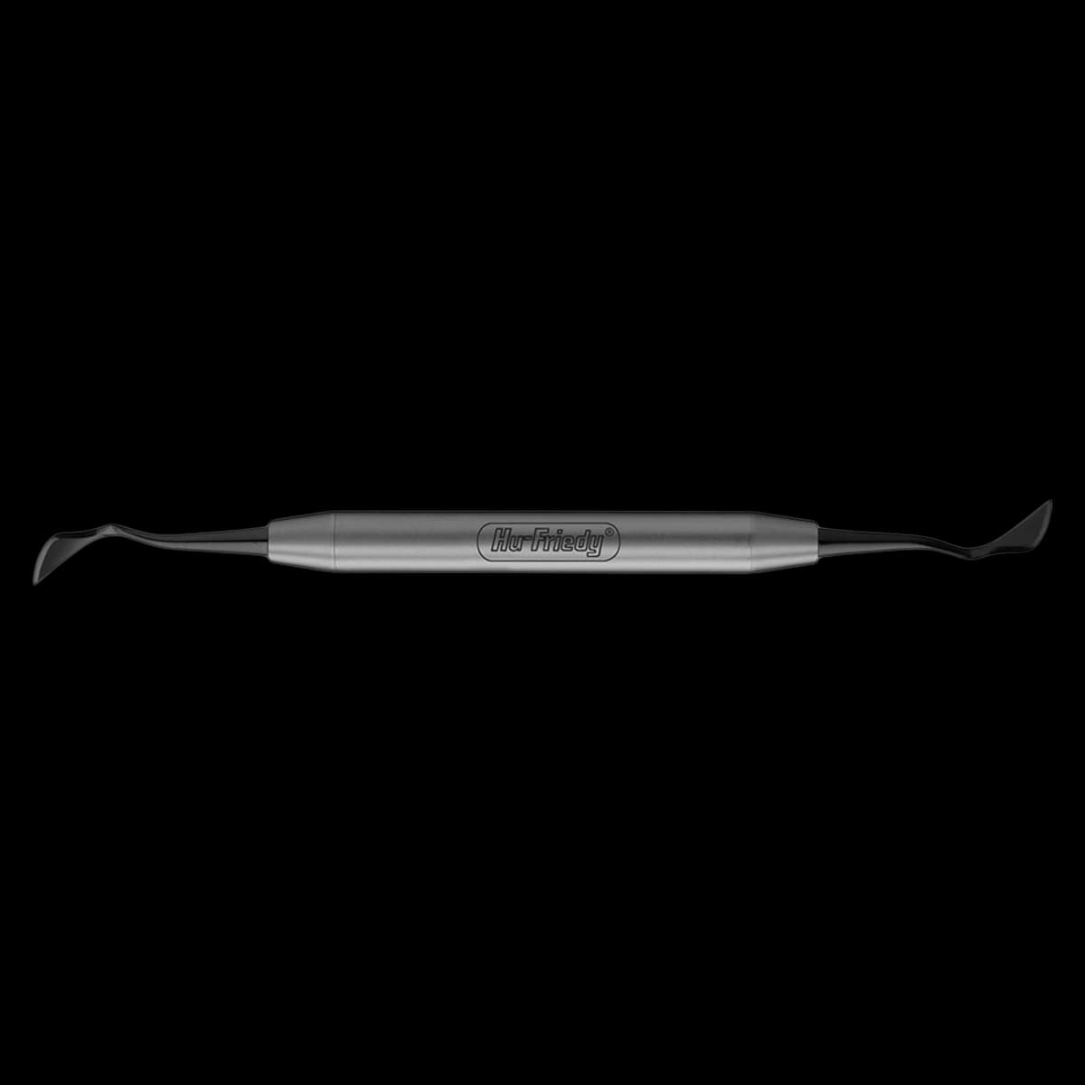 Hu-Friedy 15/16 Kirkland Double-End Periodontal Knife, Black Line, Short Handle, KK15/16SX - 15/16 Kirkland DE Knife, Black Line, Short Handle - Image 1