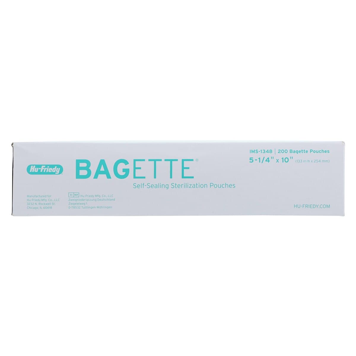 IMS Bagette Self-Sealing Sterilization Pouches, 5.25" x 10", Blue/White, 200/Box, IMS-1348 thumbnail 6
