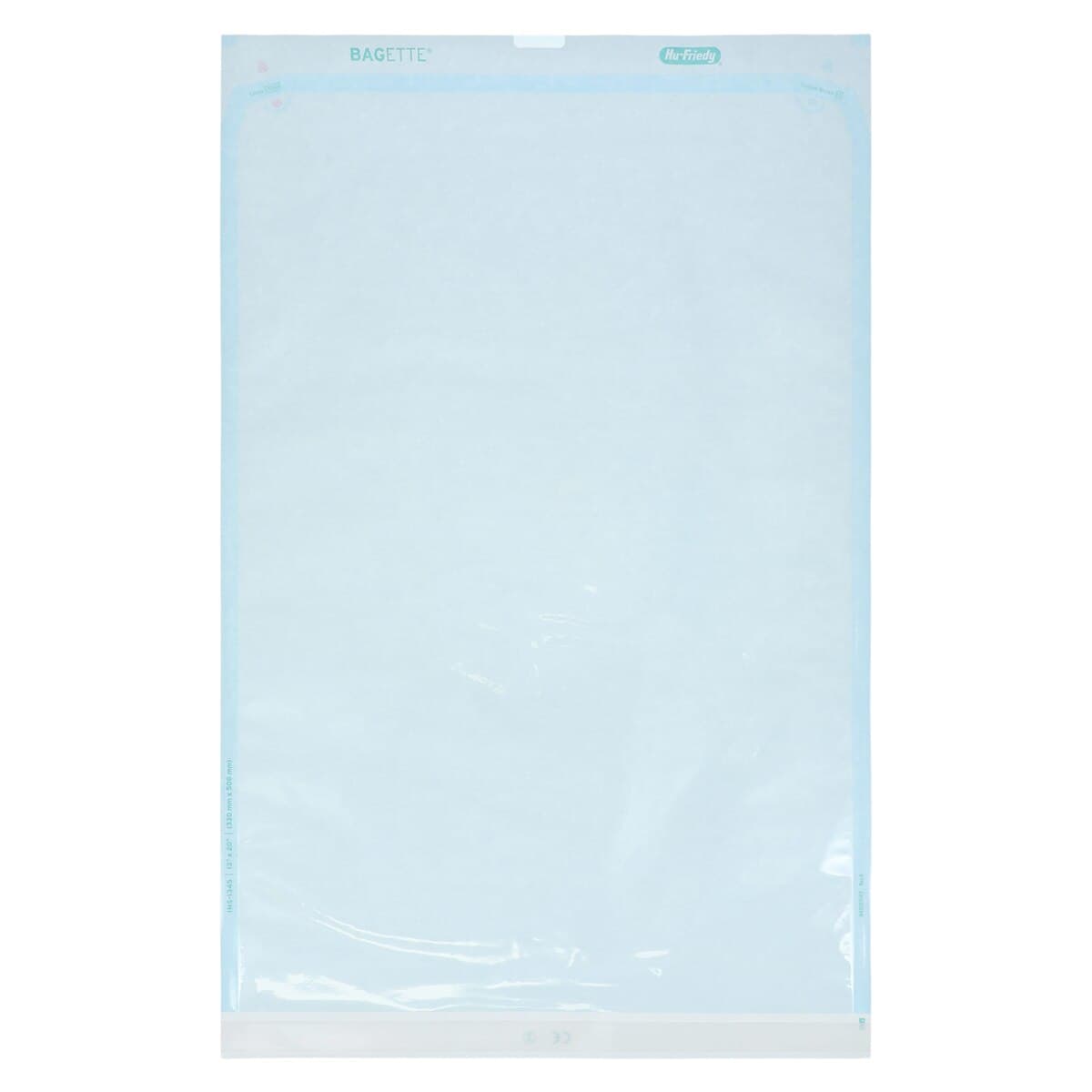 Hu-Friedy IMS Bagette Self-Sealing Sterilization Pouches, 13" x 20", Blue/White, 100/Box, IMS-1345 thumbnail 2