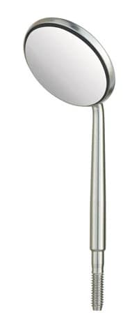 Hu-Friedy High Definition Cone Socket Mouth Mirror Head, Single-Sided, #4, 3/Pk, MIR4HD3 - Cone Socket Mouth Mirror, HD, Single-Sided, # 4, 3/Pk, MIR4HD3 - Image 1