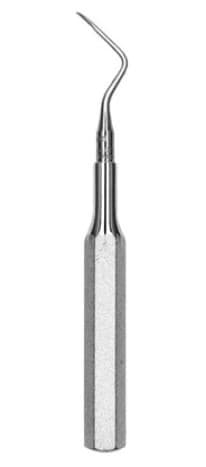 Hu-Friedy Root Tip Pick, 6 West Apical, #6, Satin Steel Handle, EW66 - Root Tip Picks - West Apical - 6 - #6 Satin Steel&reg; - Image 1