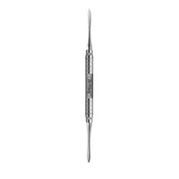 Hu-Friedy 9 Molt Periosteal Elevator, Double-End, #6 Satin Steel Handle, P96 - Periosteal 9 Molt #6 Elevator, P96 - Image 1